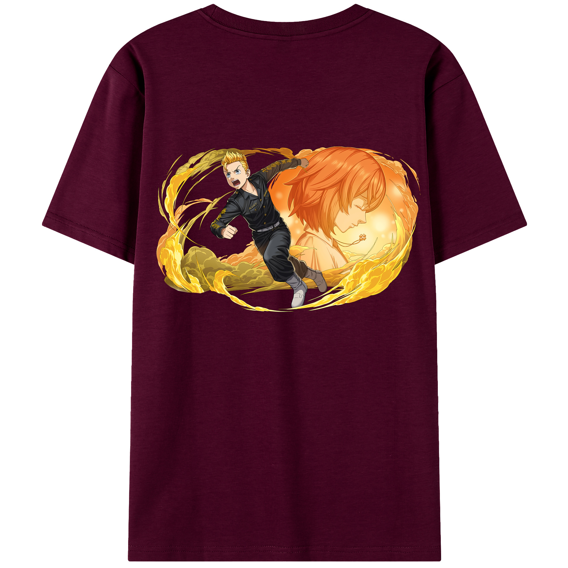 （画像用） 東京リベンジャーズ Tokyo Revengers レディース半袖Tシャツ(バックプリント)